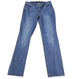 Talbots Women's Straight Leg Jeans in Medium Blue